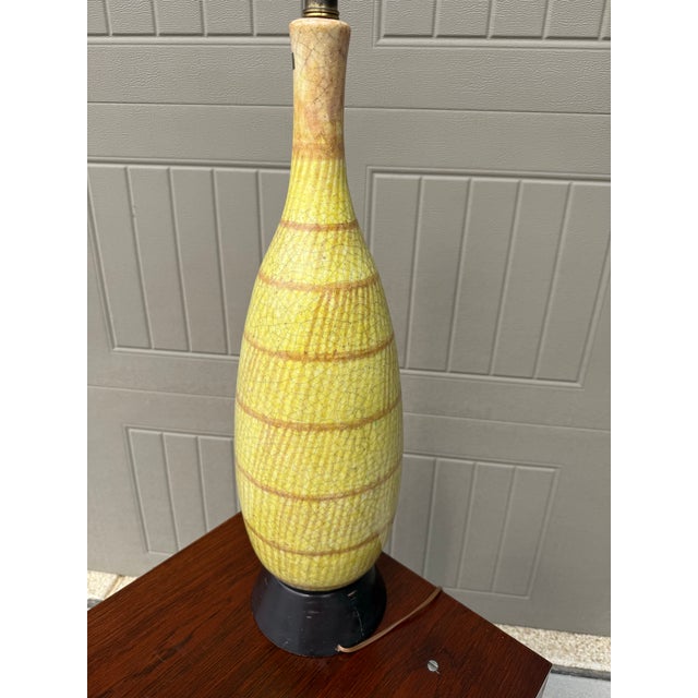 Stately Guido Gambone Lamp For Sale In Denver - Image 6 of 10