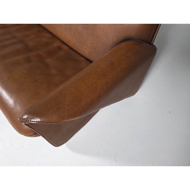 DS-125 Sofa in Cognac Leather by Gerd Lange for de Sede, Switzerland, 1980s For Sale - Image 11 of 13