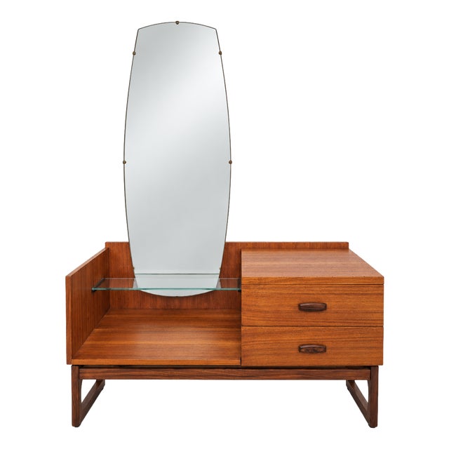 Mid-Century Teak G Plan Quadrille Dressing Table by Roger Bennett for E. Gomme, 1960s For Sale