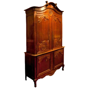 Louis XVI Oak Buffet a Deux Corps or Cabinet, 18th Century
