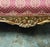 French Louis XV Style Giltwood Carved Settee With Original Damask Upholstery, Mid-20th Century For Sale In Raleigh - Image 6 of 12