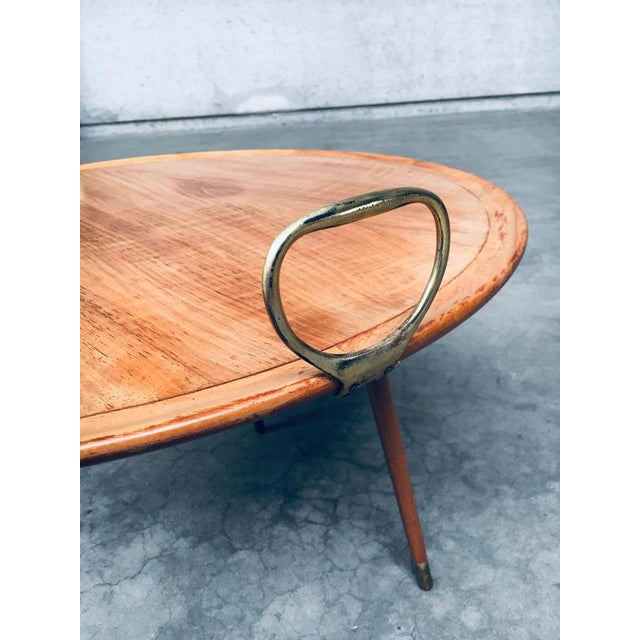 Mid-Century Modern Tray Side Table, Italy, 1960s For Sale - Image 6 of 18