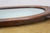 Antique Victorian Mahogany Oval Vanity Dresser Mirror 28" For Sale - Image 6 of 14