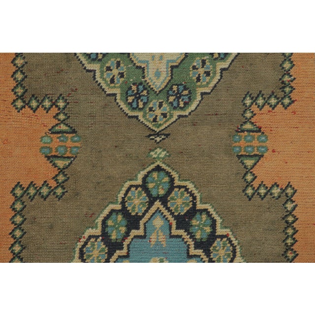 This vintage 3x10 Turkish runner rug is an exciting addition to Rug & Kilim’s collection. Dating to circa 1950–1959, the...