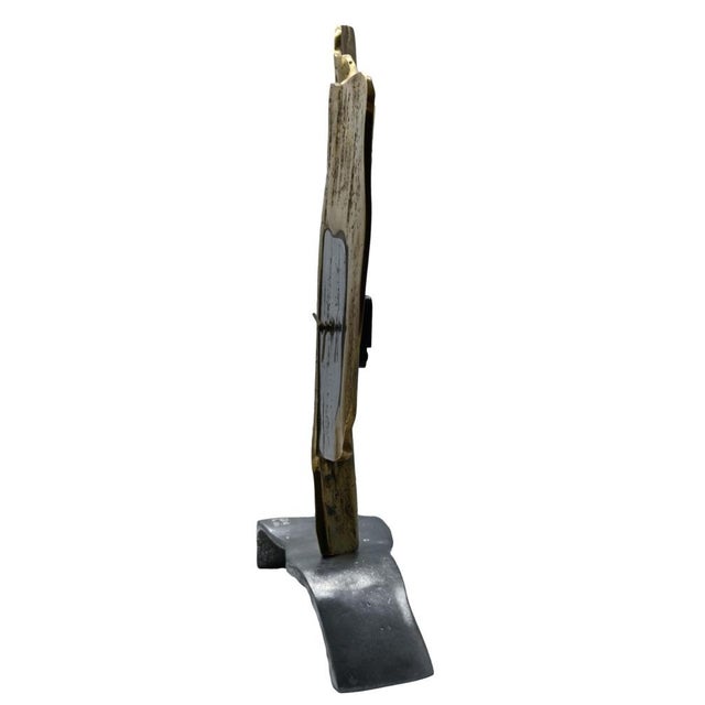 Brutalist Sculptural Clock by David Marshall, Scotland, 1970s For Sale - Image 4 of 9