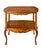 A fine fruitwood Louis XV side table; circa 1770. Delicate cabriole legs terminating in hoof feet and beautifully carved...