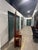 Chestnut Mid 20th Century Mahogany Hall Tree With Mirror For Sale - Image 8 of 12