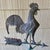 Copper Rooster Weathervane With Directionals (N, E, S, W) and Crown Roof Mount For Sale - Image 13 of 16