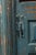 Mid 19th Century Primitive Chippy Corner Cupboard in Blue For Sale - Image 10 of 12