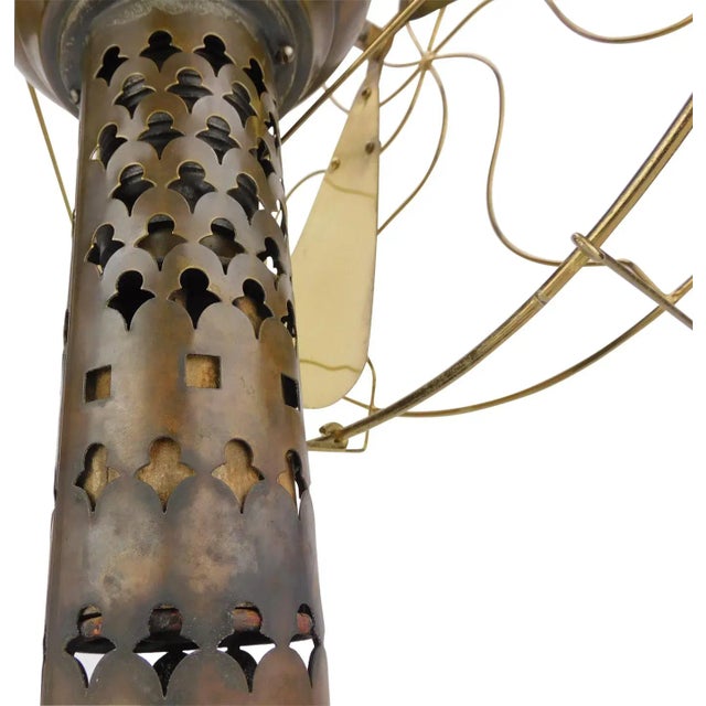 Circa 1914 "The Thermo Fan" by Thermo Engine Company Hot Air Fan For Sale - Image 9 of 11