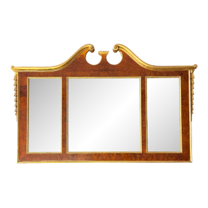 Le Barge Triple Panel Mantle Mirror