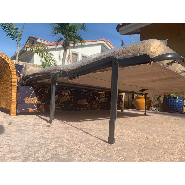 Vintage Coastal Wicker Rattan Sleeper Sofa Chairish