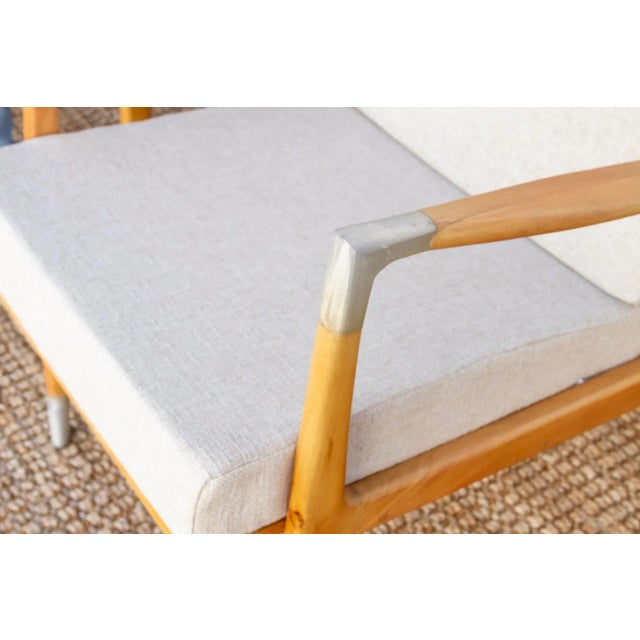 Pair of Mid-Century Style Club Chairs For Sale - Image 11 of 12