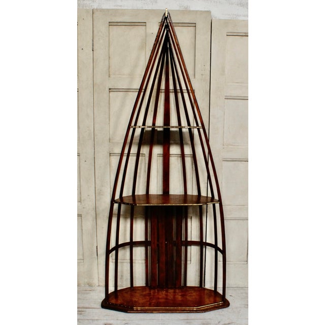 Vintage Skeleton Canoe Bookshelf by Blandford, 1940 For Sale - Image 12 of 12