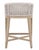 Essentials For Living Montecito Natural Gray Mahogany Counter Stool For Sale - Image 4 of 9
