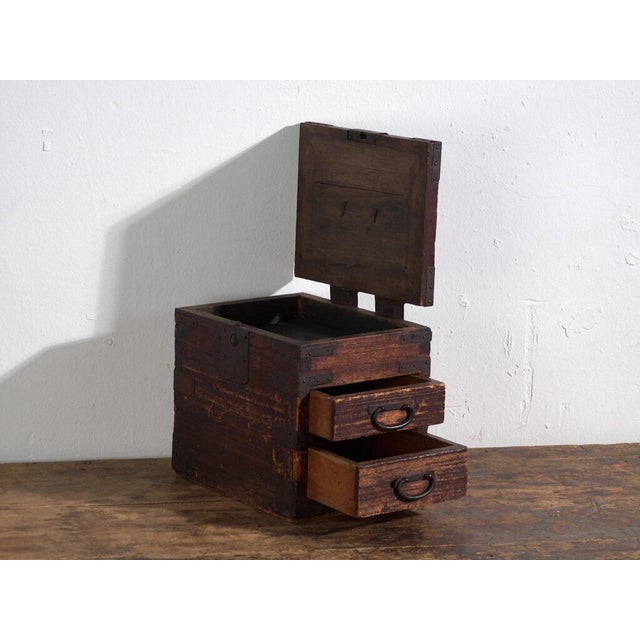 Japanese Ko-Dansu Desk Box For Sale - Image 4 of 12
