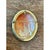 Off-white Vintage Victorian Carved Shell Cameo Pendant Brooch For Sale - Image 8 of 12
