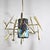 Mid-Century Modern Chandelier Sculpture with Adjustable Diffuser by Leonardi Leoncillo for Lumi, 1952 For Sale - Image 3 of 18