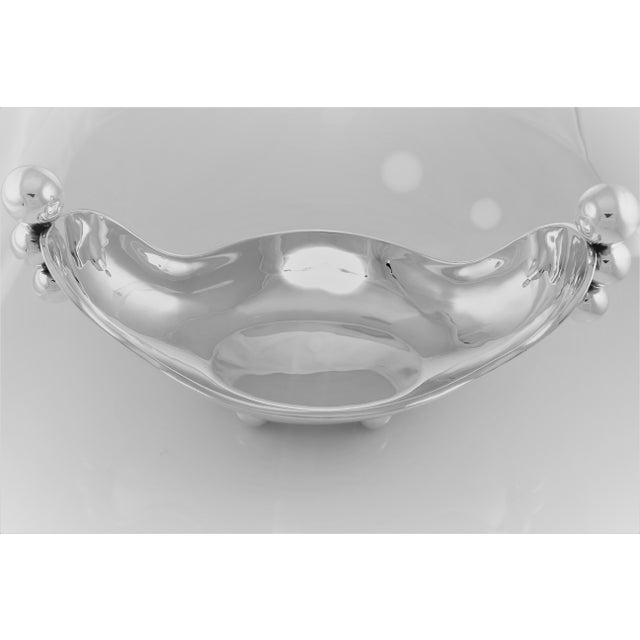 1950s Mid Century Modern Sterling Silver Decorative Bowl Chairish