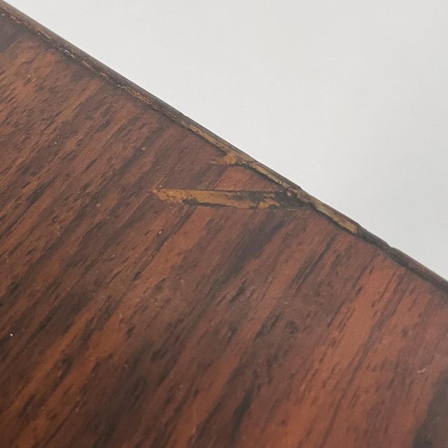 Brown Italian Octagonal Wooden Coffee Table, 1800s For Sale - Image 8 of 18