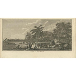 J. Cook, Illustration of Annamooka, Tonga Islands, 1803, Print For Sale