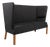 Model FH436 Coupe 2-Seater Sofa by Frits Henningsen, 2010s For Sale