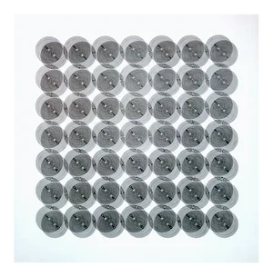Ludwig Wilding, Single With 7 X 7 Circles, Zincography, 1968