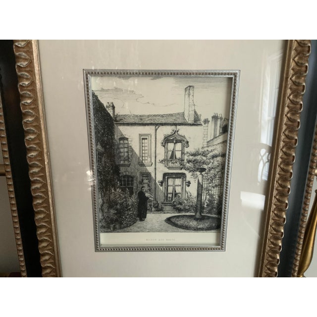 This is a beautiful etching of “ Madison Haute ” in France. It has been professionally framed and ready to hang. Please...