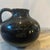 1930s 1930s Art Deco Air Brushed Black and Yellow Ceramic Italian Jug by Icap For Sale - Image 5 of 8