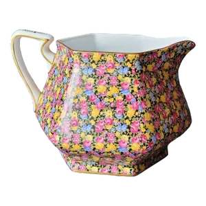 Mid 20th Century Royal Cotswolds English Tradition Chintz Pattern Pitcher