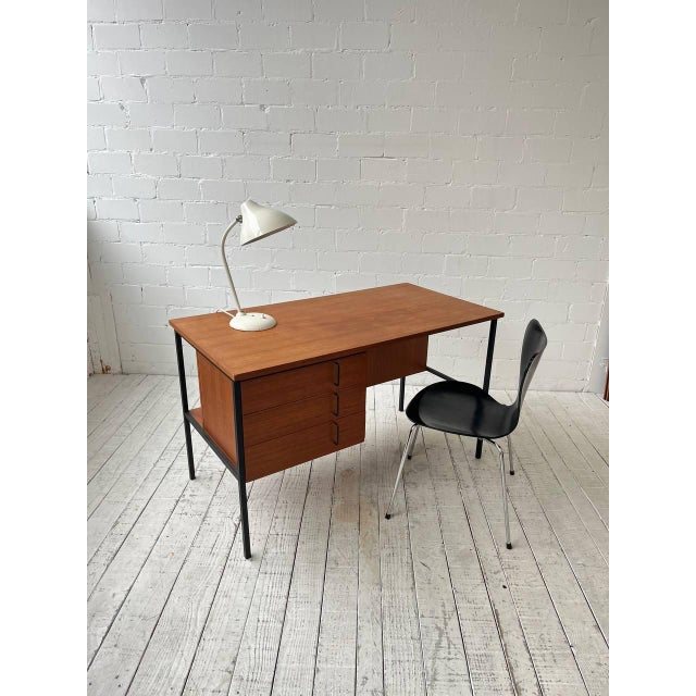 Compact Teak Desk by Günter Renkel for Rego For Sale - Image 9 of 9