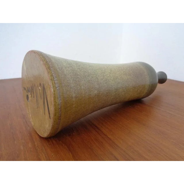 1970s French Studio Ceramic Vase from Vallauris, 1960s For Sale - Image 5 of 11