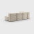 Contemporary Flexible Small Corner Sofa by Ambivalenz, Set of 9 For Sale - Image 3 of 5