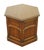 Traditional Kling Colonial Cambridge Court Solid Cherry Traditional Style Hexagonal Storage Accent End Table in 36-8007 - 219 Finish For Sale - Image 3 of 13