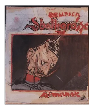 Gabriele Galantara - Soldier - Original Mixed Media on Cardboard by G. Galantara -Early 20th Century