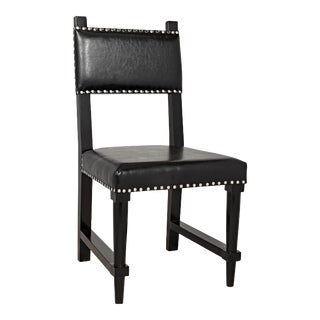 Kerouac Chair, Distressed Black For Sale