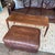 Restoration Hardware Maxwell Brompton Leather Ottoman, Cocoa For Sale - Image 11 of 12