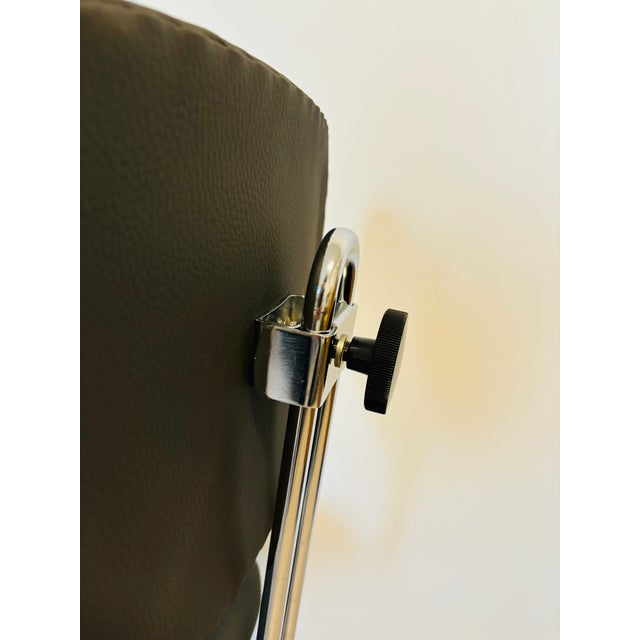 Fully Dark Truffle Kovona Office Chair by Kovona, Czechoslovakia, 1970s For Sale - Image 6 of 13