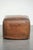 Large Vintage Sheepskin Ottoman For Sale - Image 3 of 12