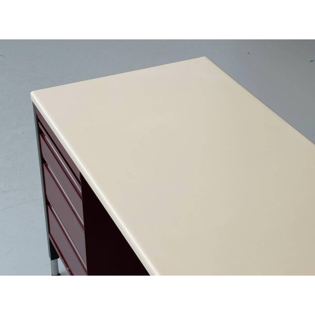 Bigla Desk in Tubular Steel with Metal Frame, 1970s For Sale - Image 18 of 18