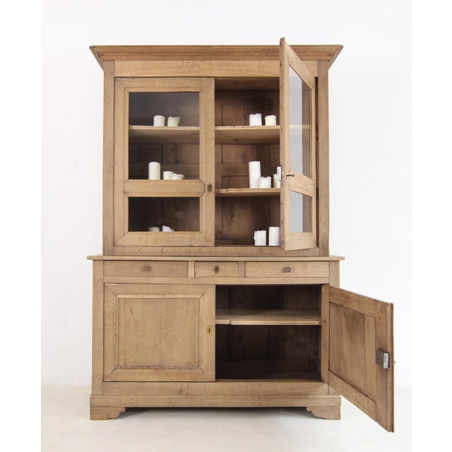 Late 19th Century Oak Buffet Cabinet For Sale - Image 5 of 18