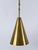 Mid-Century Modern Perforated Brass Pendant, Sweden, 1950s For Sale - Image 13 of 18