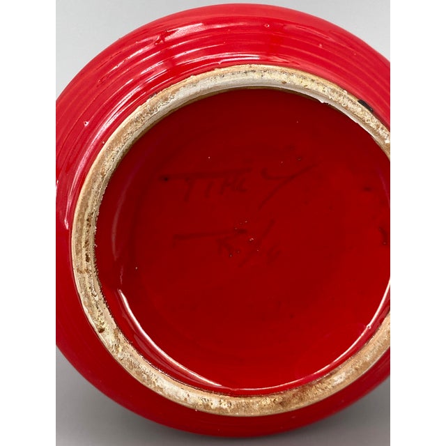 Rimini Rosso Vase by Aldo Londi for Bitossi, Italy, 1960s For Sale - Image 13 of 15