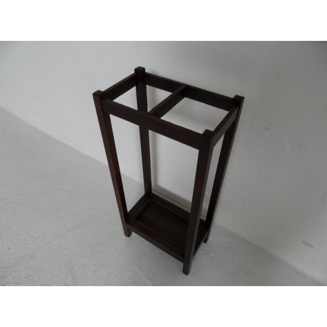 Antique Oak Umbrella Holder, 1890s For Sale - Image 3 of 9
