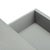 Wood Tate 1 Drawer Accent Table in Distressed / Grey For Sale - Image 7 of 11