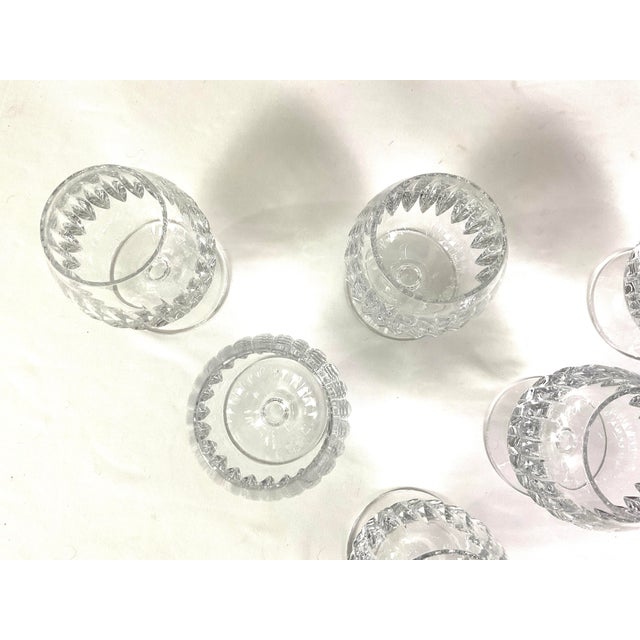 2000 - 2009 Waterford, Crystal of Ireland, Makers of Luxury Premium Crystal-“Carina” Small 4 Ounce Sniffers/Cordial – Set of Six For Sale - Image 5 of 7