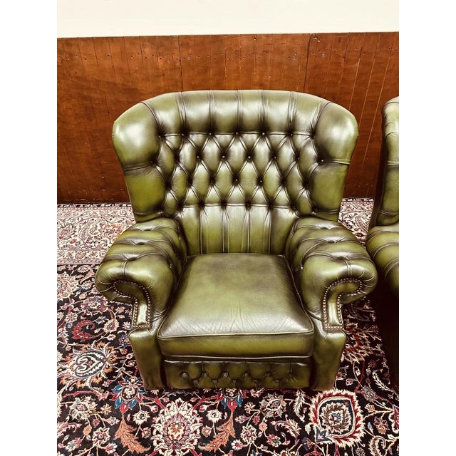 Springvale Chesterfield Woburn Chairs, Set of 2 For Sale - Image 6 of 18