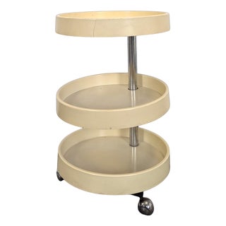 Space Age Rolling Cart For Sale