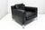 Black Harry Chairs in Black Leather by Antonio Citterio for B&B Italia, 1990s, Set of 2 For Sale - Image 8 of 14