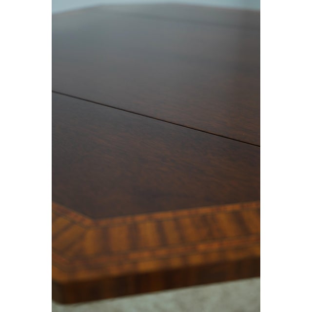 Councill Craftsmen Banded Drop Side Pembroke Table For Sale - Image 9 of 18